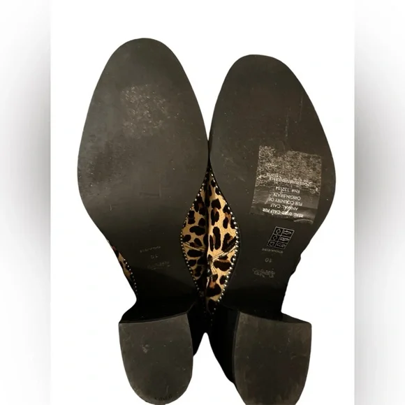 Coach DREA Beaded HairCalf Boots - Size 10 Preloved - Picture 9 of 9